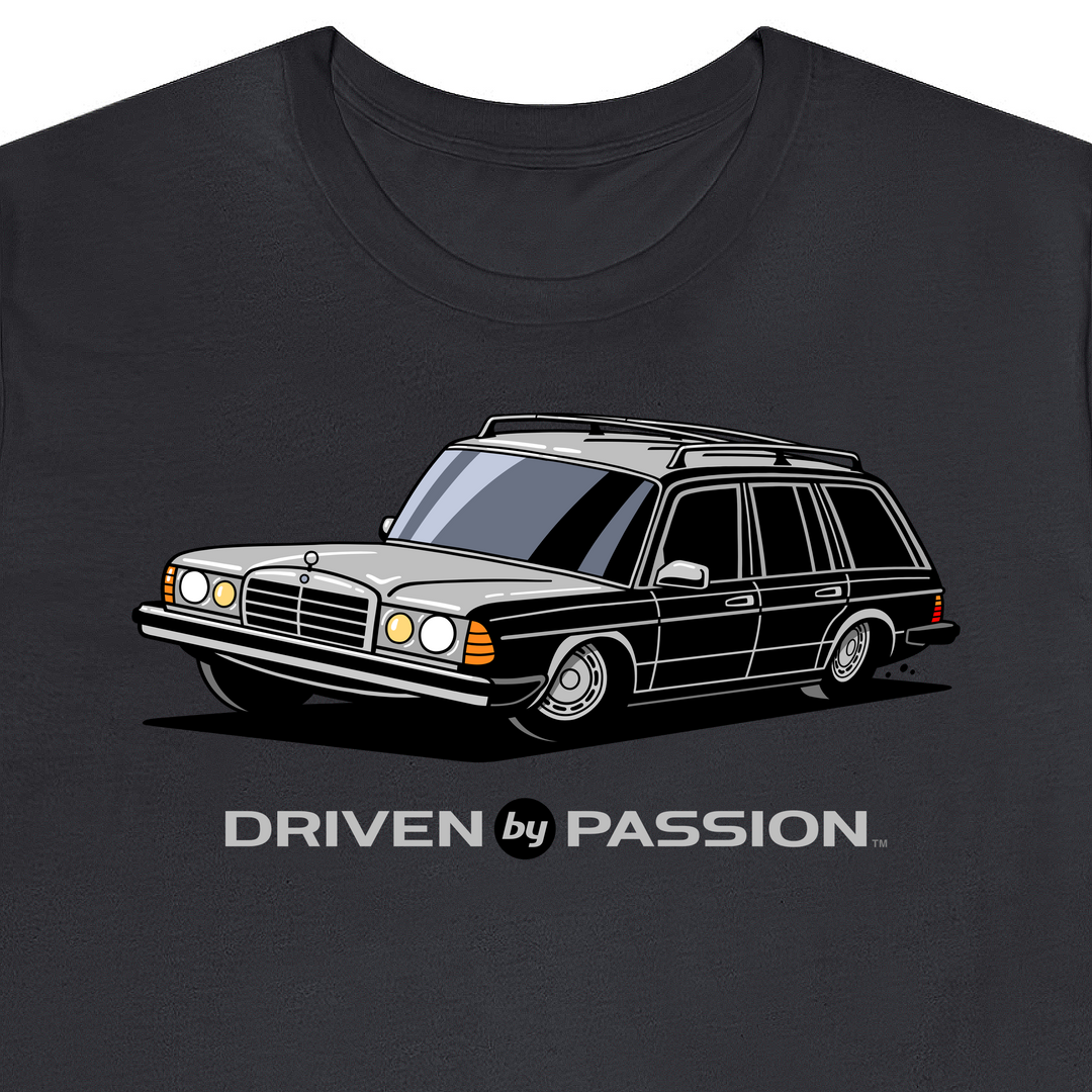 Light Gray S123 Wagon (Hubcap Wheels) T-Shirt