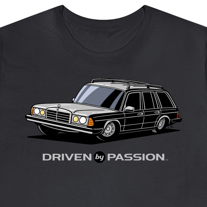 Light Gray S123 Wagon (Hubcap Wheels) T-Shirt
