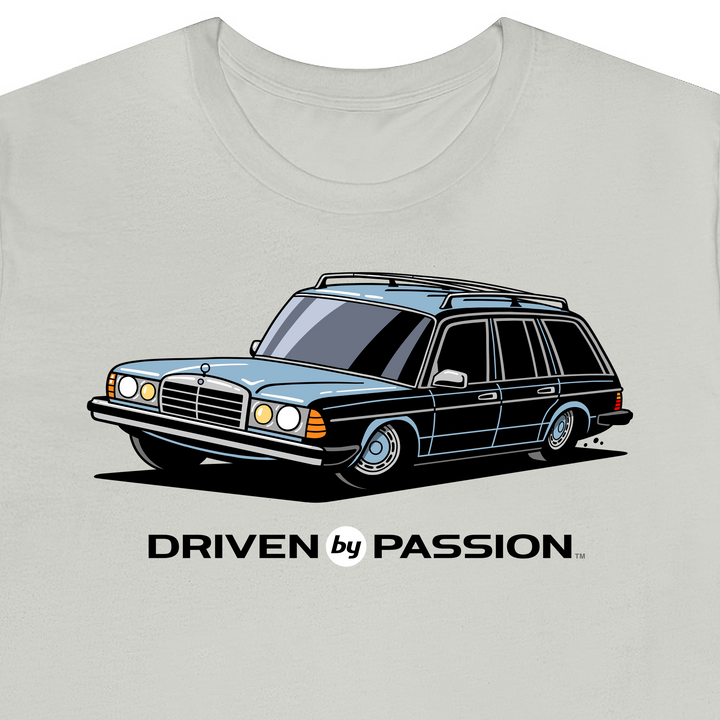 Light Silver-Blue S123 Wagon (Hubcap Wheels) T-Shirt