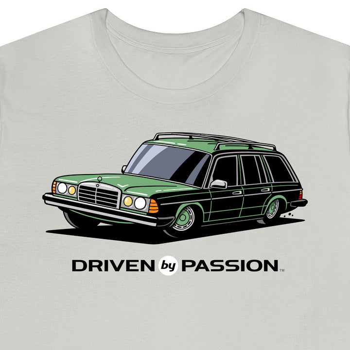 Silver-Green T123 Wagon (Hubcap Wheels) T-Shirt
