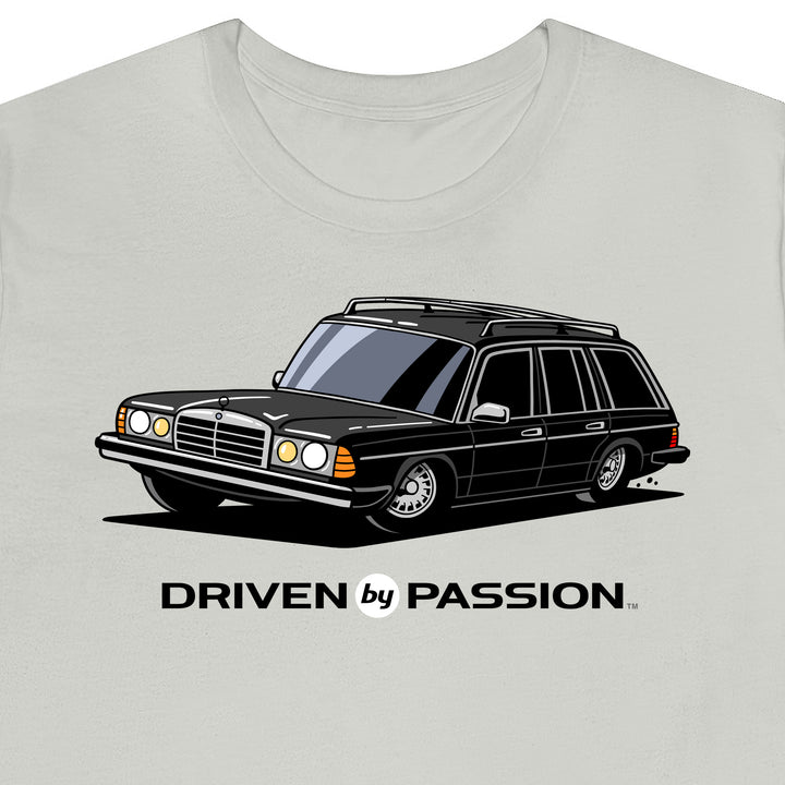 Black S123 Wagon (Bundt Wheels) T-Shirt