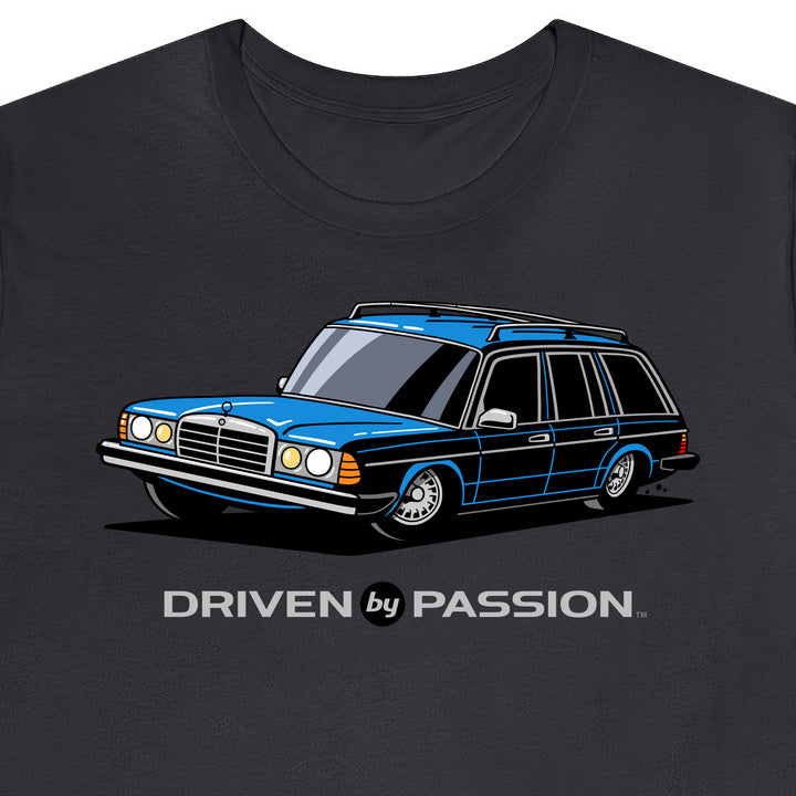Blue S123 Wagon (Bundt Wheels) T-Shirt