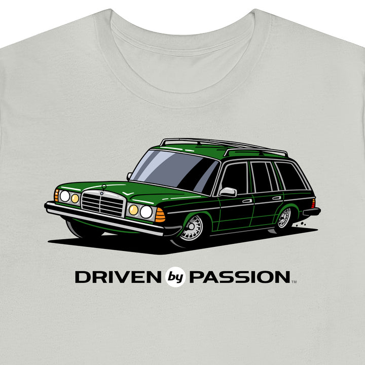 Dark Green S123 Wagon (Bundt Wheels) T-Shirt