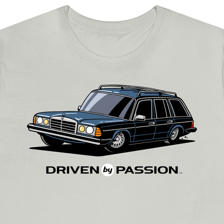 Dark Silver-Blue S123 Wagon (Bundt Wheels) T-Shirt