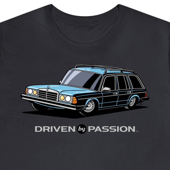 Light Blue S123 Wagon (Bundt Wheels) T-Shirt