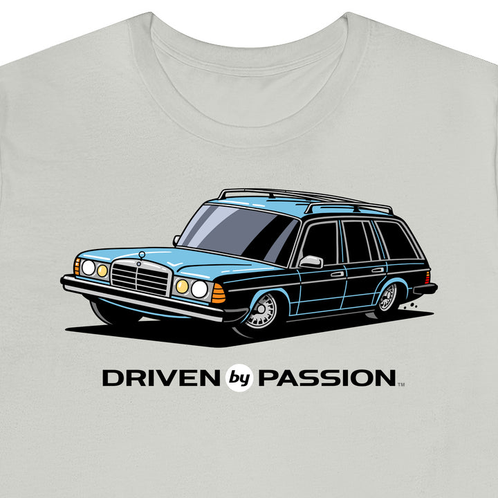 Light Blue S123 Wagon (Bundt Wheels) T-Shirt