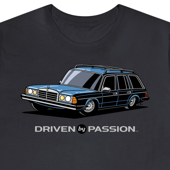 Silver-Blue T123 Wagon (Bundt Wheels) T-Shirt