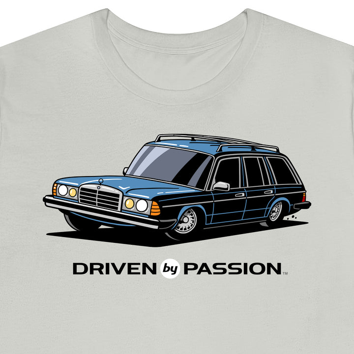 Silver-Blue T123 Wagon (Bundt Wheels) T-Shirt