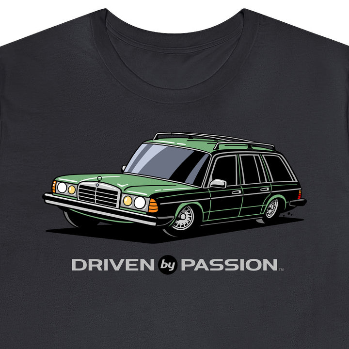 Silver-Green T123 Wagon (Bundt Wheels) T-Shirt
