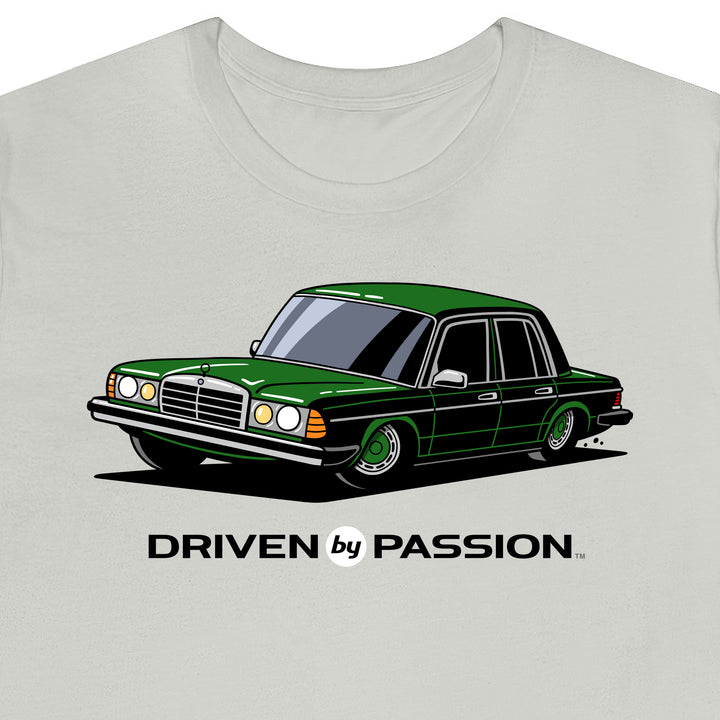 Dark Green W123 Sedan (Hubcap Wheels) T-Shirt