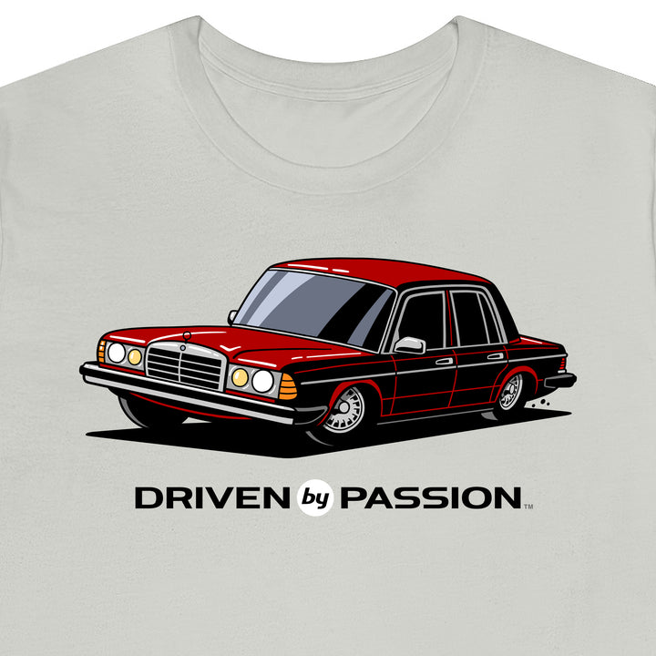 Dark Red W123 Sedan (Bundt Wheels) T-Shirt