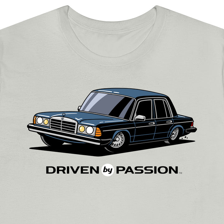 Dark Silver-Blue W123 Sedan (Bundt Wheels) T-Shirt