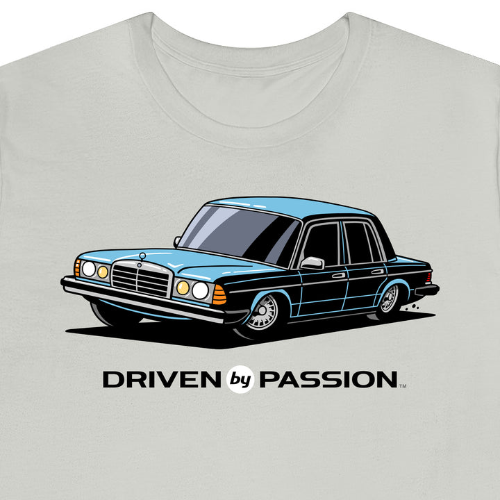 Light Blue W123 Sedan (Bundt Wheels) T-Shirt