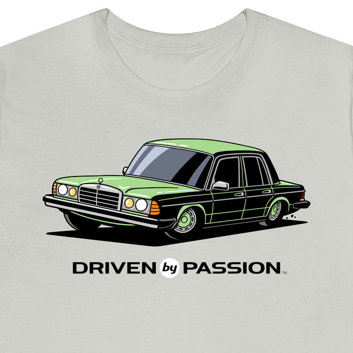 Light Green W123 Sedan (Hubcap Wheels) T-Shirt