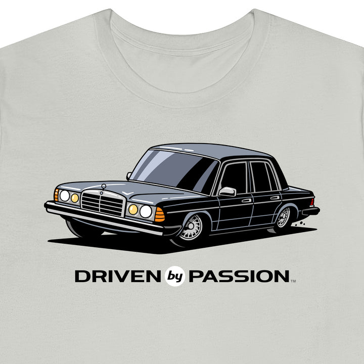 Medium Silver W123 Sedan (Bundt Wheels) T-Shirt