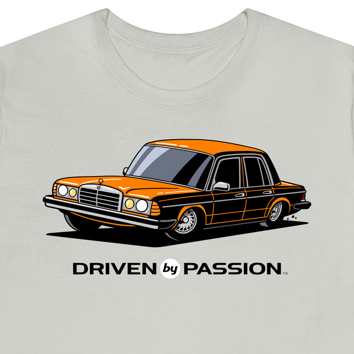 Orange W123 Sedan (Bundt Wheels) T-Shirt