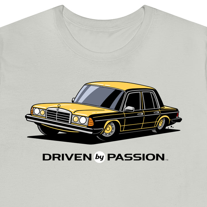 Yellow W123 Sedan (Hubcap Wheels) T-Shirt